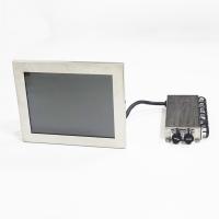 Pc de painel de aço inoxidável de qualidade industrial com tela sensível ao toque resistente / capacitiva