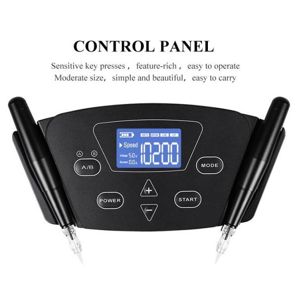 жемчуг черноты макияжа 8W 50Hz постоянный совсем в одном наборе татуировки машины татуировки профессиональном