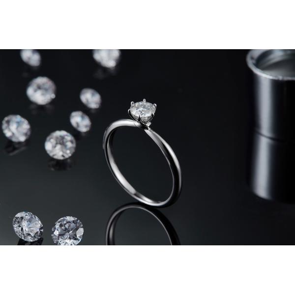 925 стерлинговых серебряных колец с бриллиантом Moissanite для захвата свадьбы