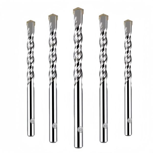 U Double Flute Masonry Core Drill Bits 3–14mm | Tungsten Carbide Tip for Brick, Concrete & Stone Drilling