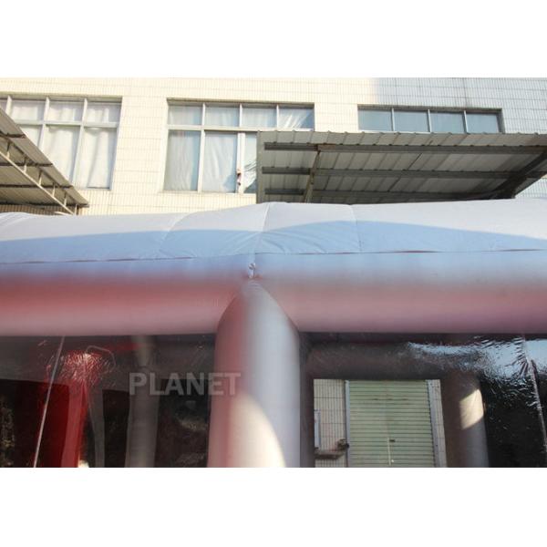 7m Long Inflatable Spray Booth With Blower Fire - Retardant EN14960 SGS CE
