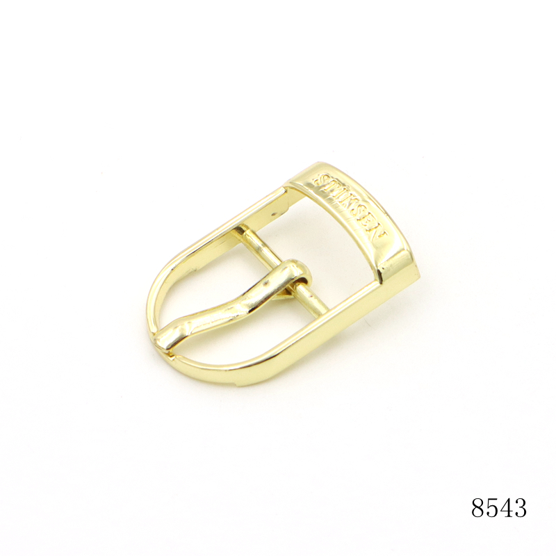 19mm Gold Plated Corrosion Resistant Metal Pin Buckle for Bags and Belts