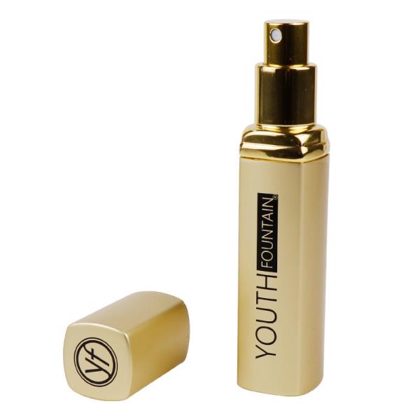 Botella de perfume de aluminio de la torsión de los atomizadores del perfume de 0,68 onzas 20ml