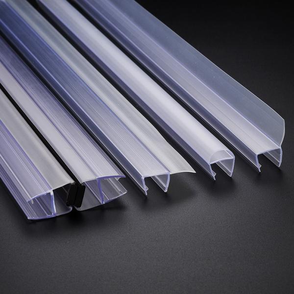 8-12mm PVC Waterproof Rubber Glass Shower Door Seal Strip for Normal Length 2200/2400mm