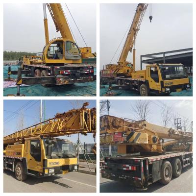 XCMG QY55K 55T Used Truck Mounted Crane 70m Max Height With Luffing Jib