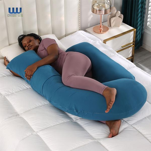 Подушка беременности H-формы Шелковистая мягкая съемная крышка h формирует полное тело сон подушки материнства улучшает