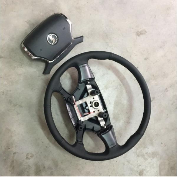 Shacman Heavy Truck Cabin Spare Parts Steering Wheel Assembly Standard Size