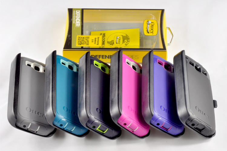 Outer PC / TPE For Samsung Galaxy S3 Hard Shell Case i9300 With 3 Layers