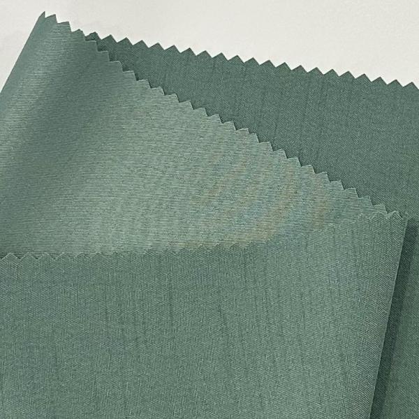 98% полиэстер 2% Spandex Катионная полиэстерная ткань 137GSM Окрашенная бамбуковая лопатка