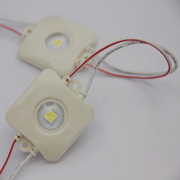 Waterproof Backlit Square 1Led Module For Outddor Screen Advertisment Led Lights For Sign Board