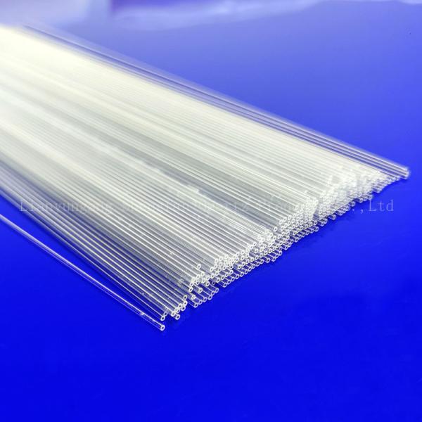 Heat Resistance Transparent Minor Diameter Quartz Capillary Tube