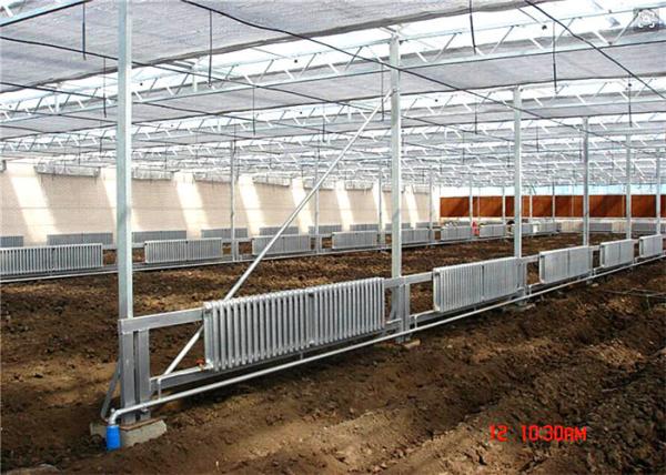 Easy Setting Solar Greenhouse Fan , Greenhouse Fan Heater 80% - 95% Heat Efficiency