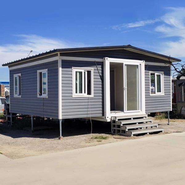 Maison container moderne extensible, mobile et préfabriquée, prête à emménager, 40 pieds, 20 pieds, 2, 3, 4, 5 chambres, villa préfabriquée, maison portable