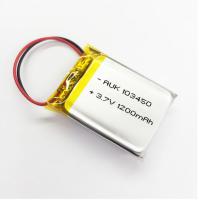 603450 Batterie 3.7V 1200mAh Batteries au lithium polymère Lipo pour équipement de beauté Écouteur Bluetooth Fermeture de porte d'empreinte digitale