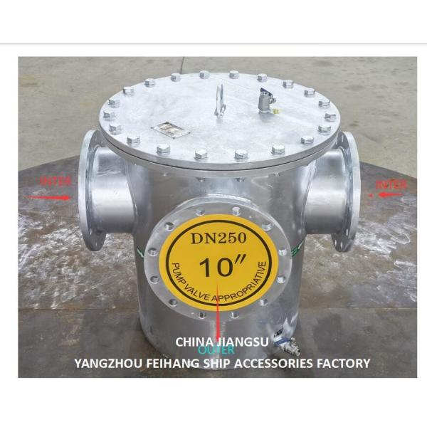 3-Type 3ways Can Water Straines Body Carbon Steel, Filter Cartridge Stainless Steel