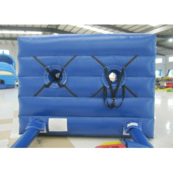 2 брезента Пвк 0.55мм бега банджи майны, надувной замок 10 кс 3 кс 2.5м Банджи 10 детей