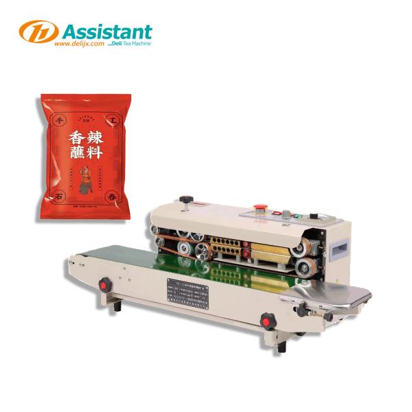 220V DL-6CFR-900 Automatic Shrink Sleeve Bag Sealing Machine for Continuous Sealing