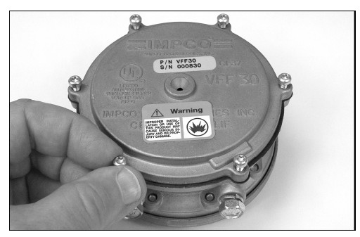 Hydrin Diaphragm RK VFF30 Lockoff IMPCO Repair Kits