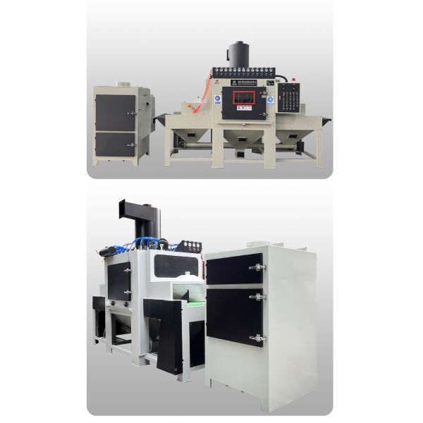 Fully Automatic Conveyor Surface automatic sand blasting machine For Various Workpieces