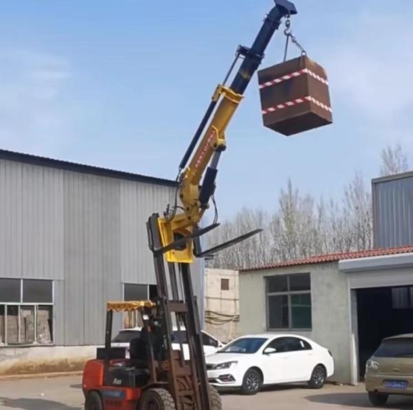Diesel All Terrain Forklift with 2 Stage/3 Stage Mast and Telescopic Handler Crane Arm