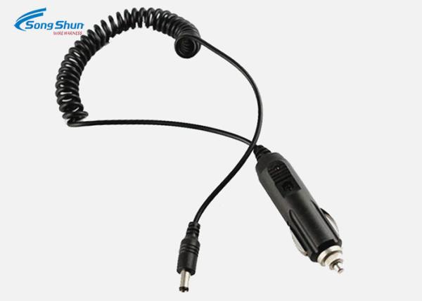 DC 5.5x2.5mm Car Power Cable Cigarette Lighter Over Current Voltage Protection