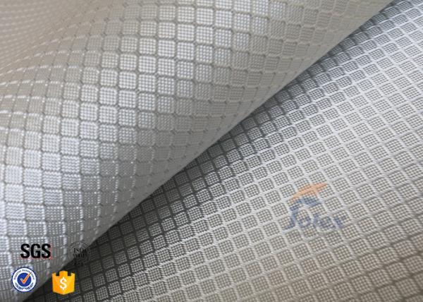 220g Silver Plated Aluminized Fiberglass Cloth Fabric For Surface Decoration