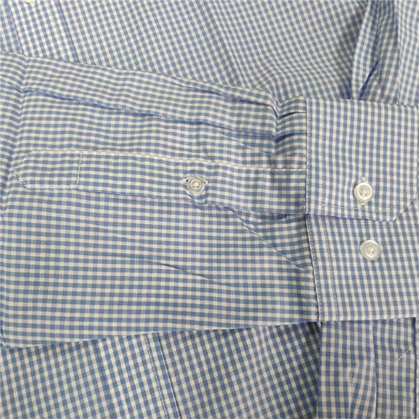 Yarn Dyed Stylish Casual Shirts 60% Cotton 40% Polyester Support For Custom