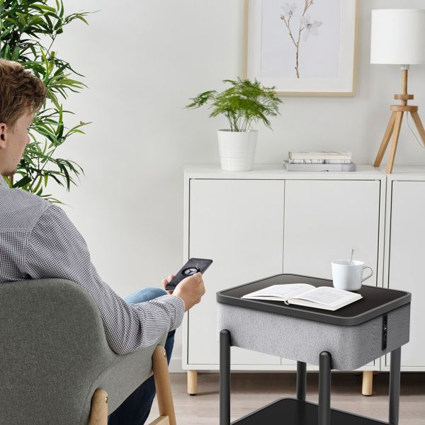 Bluetooth 5.1 Wireless Charging Smart Furniture Surround Sound HIFI Speakers Full Range Coffee Table For Living Room