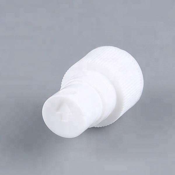 24mm Fine Mist Sprayer White Ribbed Cosmetic Bottle Pump