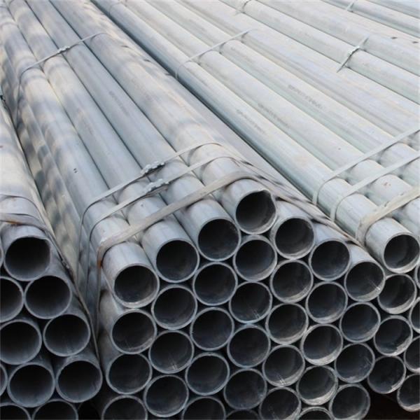 ASTM DX51D Galvanized Mild Steel Pipe 21.3mm Dia ERW 2 Inch Galvanized Pipe