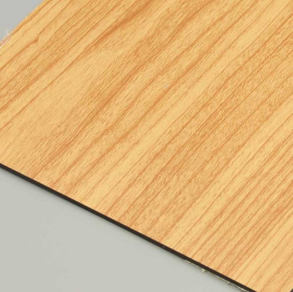48inch High Strength Aluminium Composite Panel Wood Finish Chemical Resistant Pvdf Acp