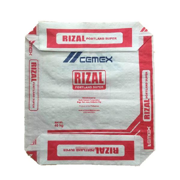A estrela quente do anúncio da venda 25KG 40KG 50KG ensaca PP para obstruir a válvula inferior do cimento do saco ensaca o saco do cimento