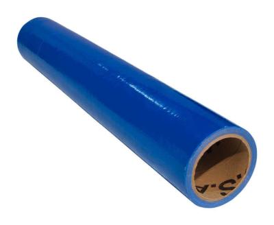 Resistência azul 91.44m da punctura 36 filme da proteção do tapete para mover-se da casa
