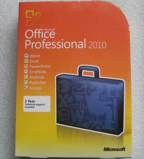 Caixa varejo do profissional de Microsoft Office 2010