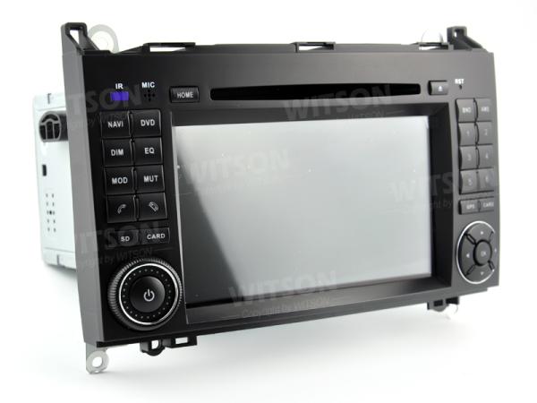 7 Ecrã estilo OEM com DVD Deck Para Mercedes Benz Classe B200 W169 W245 Viano Vito W447 W639