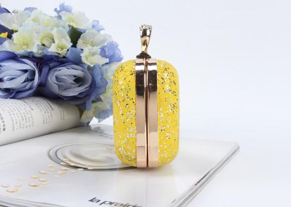 Fashion product ladies mini handbags pu glitter leather clutch bags evening bag