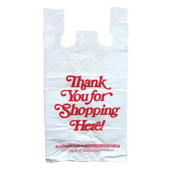 2017 Eco Friendly Customized Logo Non Woven print plastic t shirt shopping bag