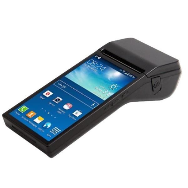Smart POS System with Built-in 80mm Thermal Receipt and Label Printer Billing Checkout