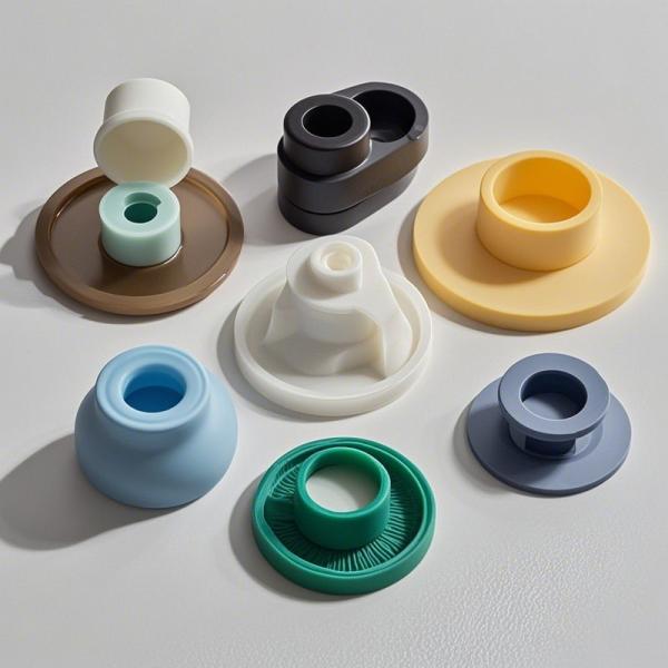 Custom Temperature Resistance Silicone Moulding Parts For Industrial 15-95 Shore A