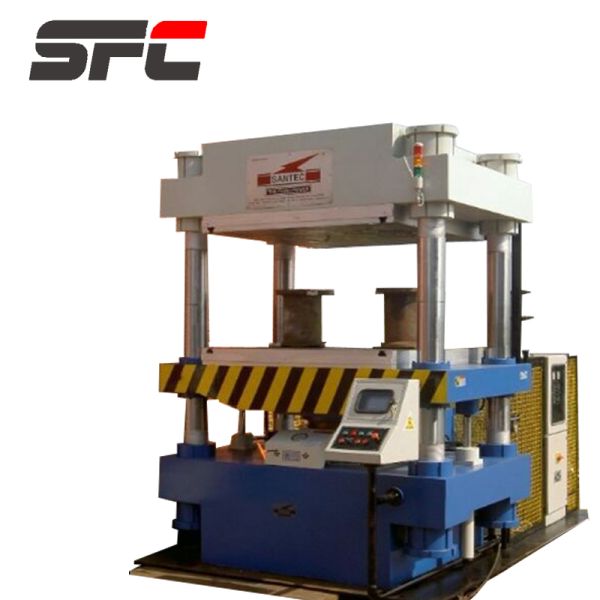 Customizable Pressure Multi-Zone Temperature Control PLC Rubber Vulcanizing Press Machine for Solid Tires