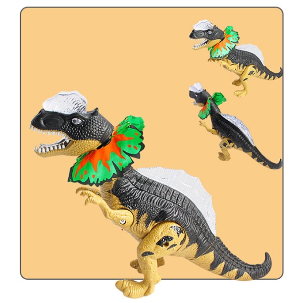 Educational Walking Dinosaur T - Rex Children's Play Toys W / Flapping Wings Sound Lights