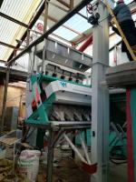 Linha de processamento de gergelim WYCS5-320 Máquina de remoção e limpeza de sementes de gergelim branco