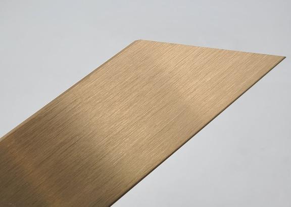 6060 Aluminum Extrusion Decorative Frame For Wine Cabinet Golden