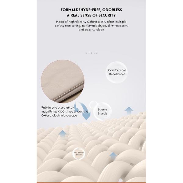 Modern Baby Changing Table  Station With Wheel And Thickened Steel Pipe Oxford Cloth