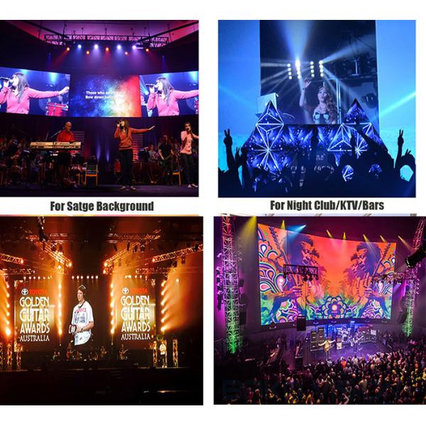 HD Rgb Digital Electronic Rental Led Display, Aluminium Panel Stage 500*500mm