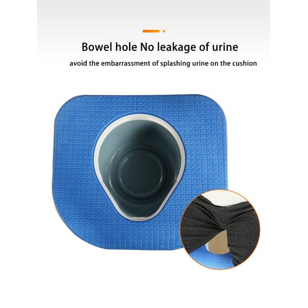 Elderly Care Lightweight Steel Commode Chair Rustproof 3 In 1 Toilet Seat