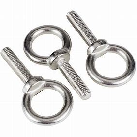 Shouldered Eye Bolt with Hex Nut Thread Sizes: 1/4″ – 1-1/2″  Stainless Steel 304、316