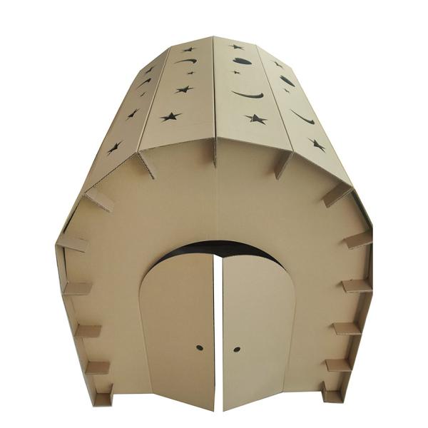 Eco Friendly Indoor Cardboard Playhouse To Color 5 Pounds For Imaginative Kids