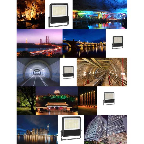 30W-500W IP66 высокомощный светодиодный светодиодный светодиод с регулируемой мощностью CCT для стадиона гостиничный сад пейзаж