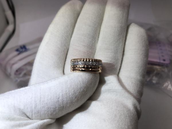 diamonds ring  18kt gold   with yellow gold or white gold